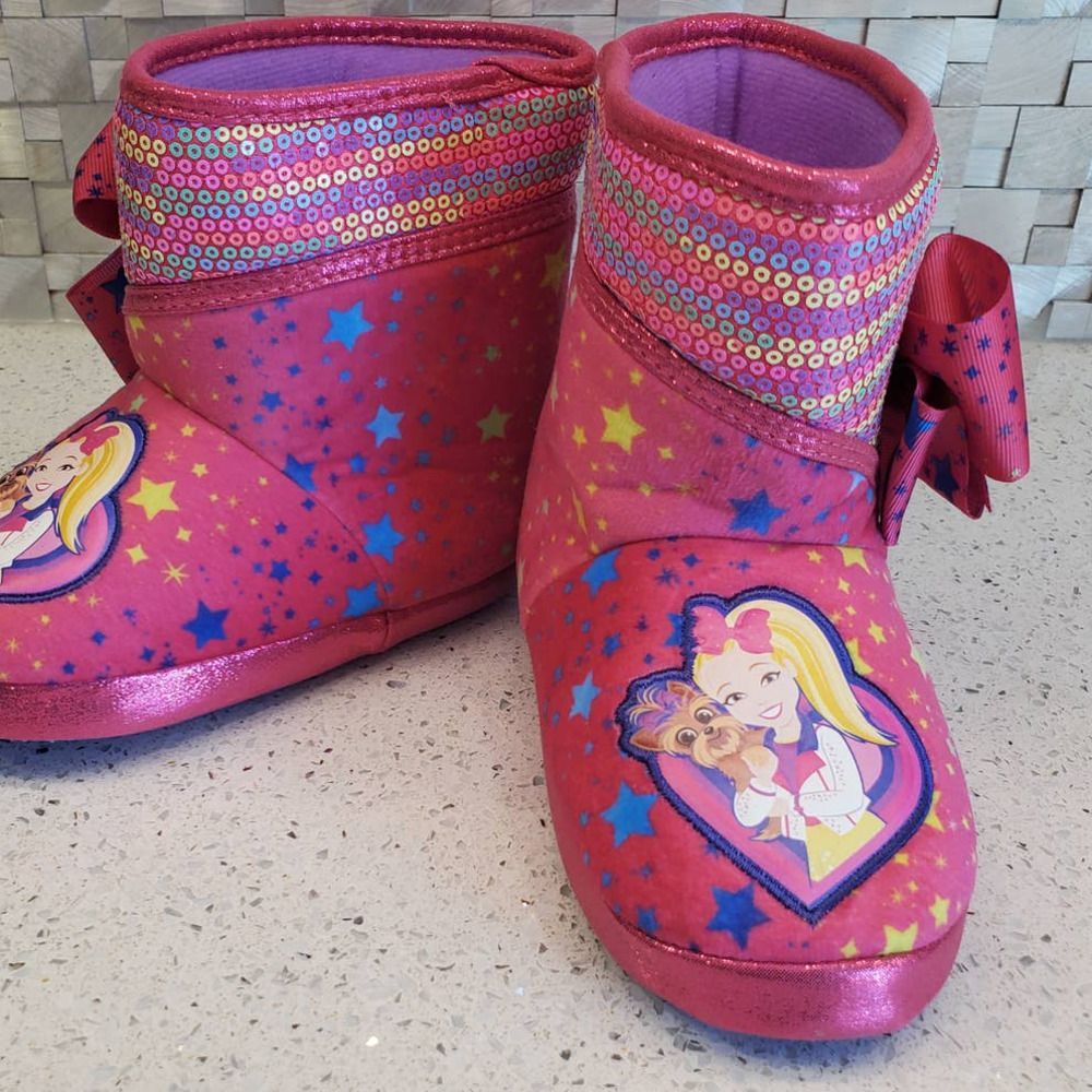 JoJo Siwa Slippers JoJo Siwa Boot Slippers JoJo Siwa Bootie Slippers - Picture 13 of 13
